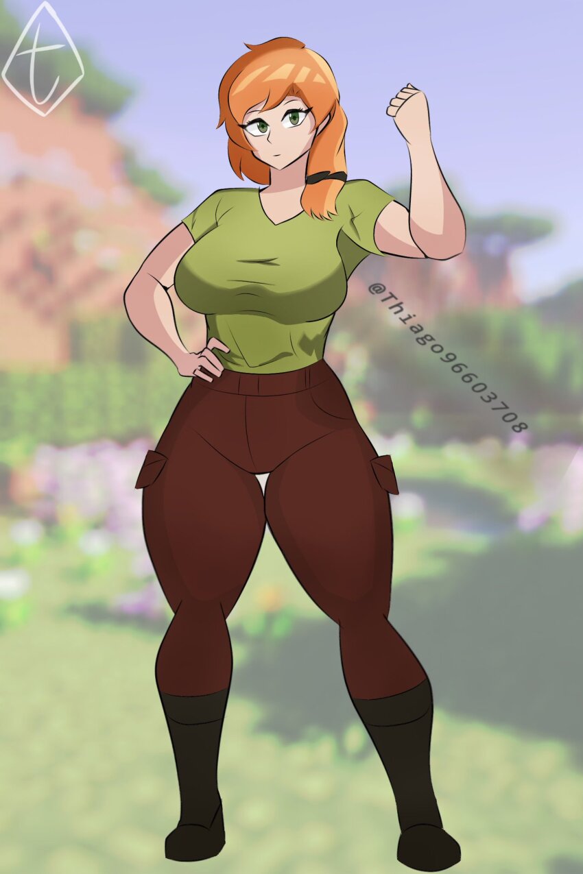 Alex (Minecraft) Rule 34 Image