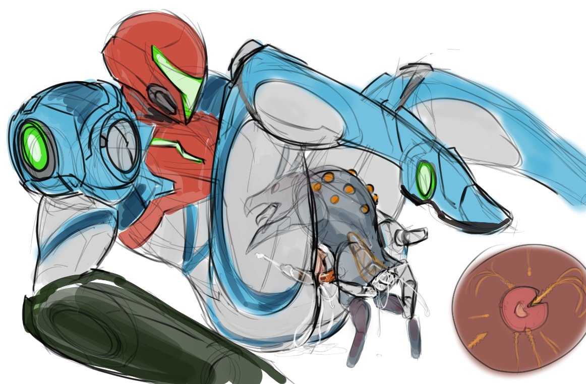 Armored Samus (Metroid) Rule 34 Image