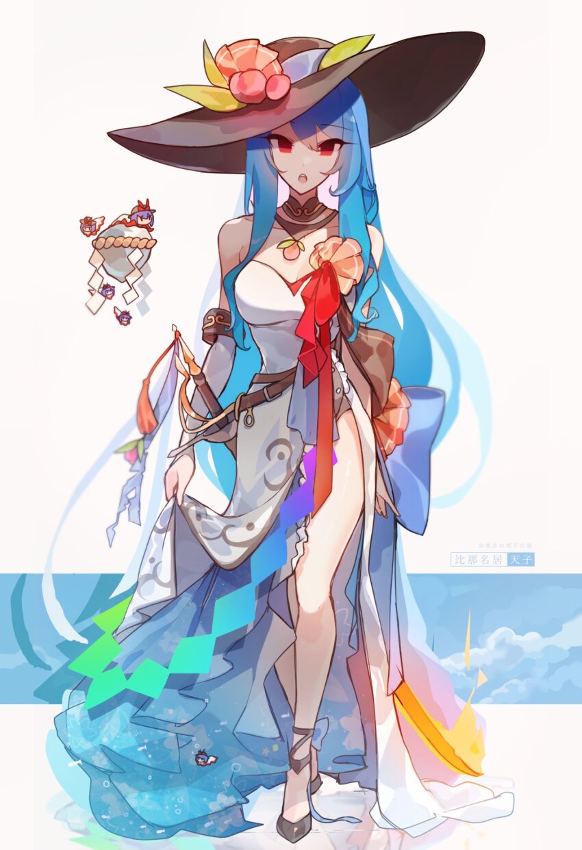 Hinanawi Tenshi (Touhou) Rule 34 Image