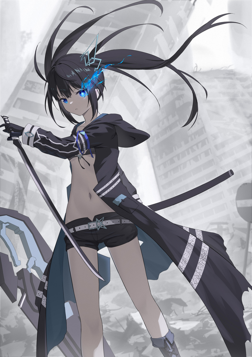 Black Rock Shooter (Character) Rule 34 Image