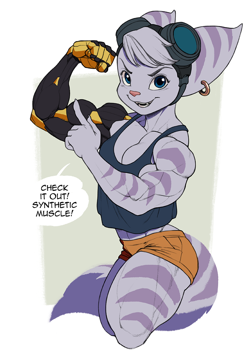 Rivet (Ratchet And Clank) Rule 34 Image