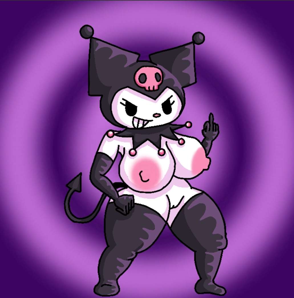 Kuromi (Onegai My Melody) Rule 34 Image