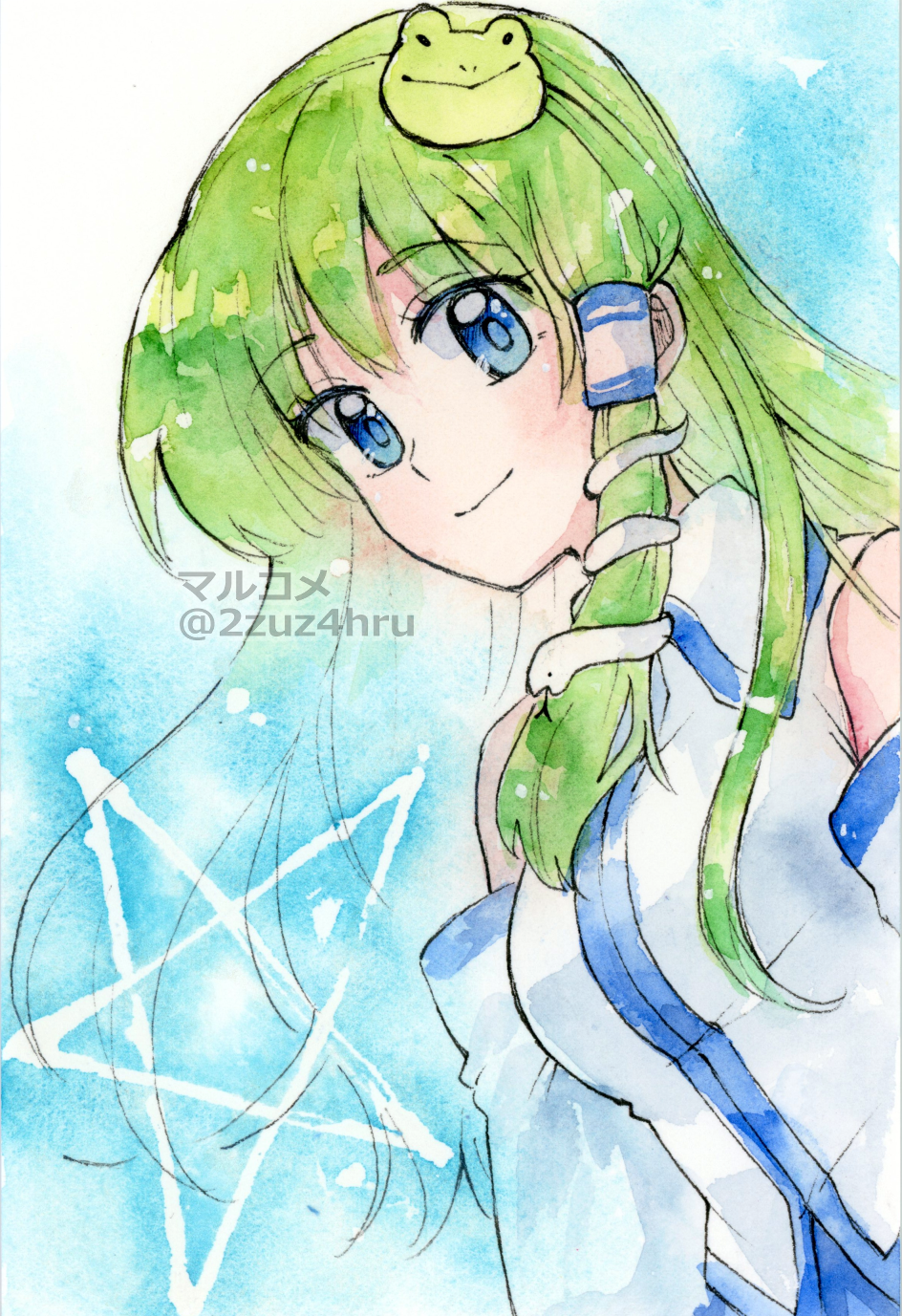 Kochiya Sanae (Touhou) Rule 34 Image