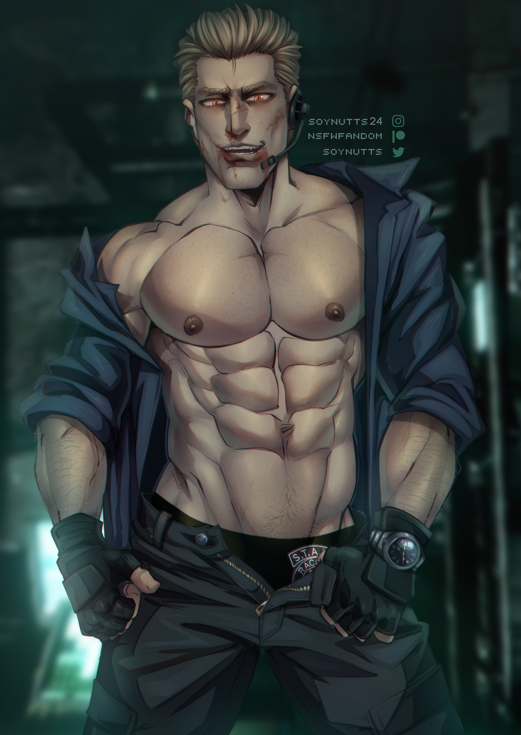 Albert Wesker (Capcom) Rule 34 Image