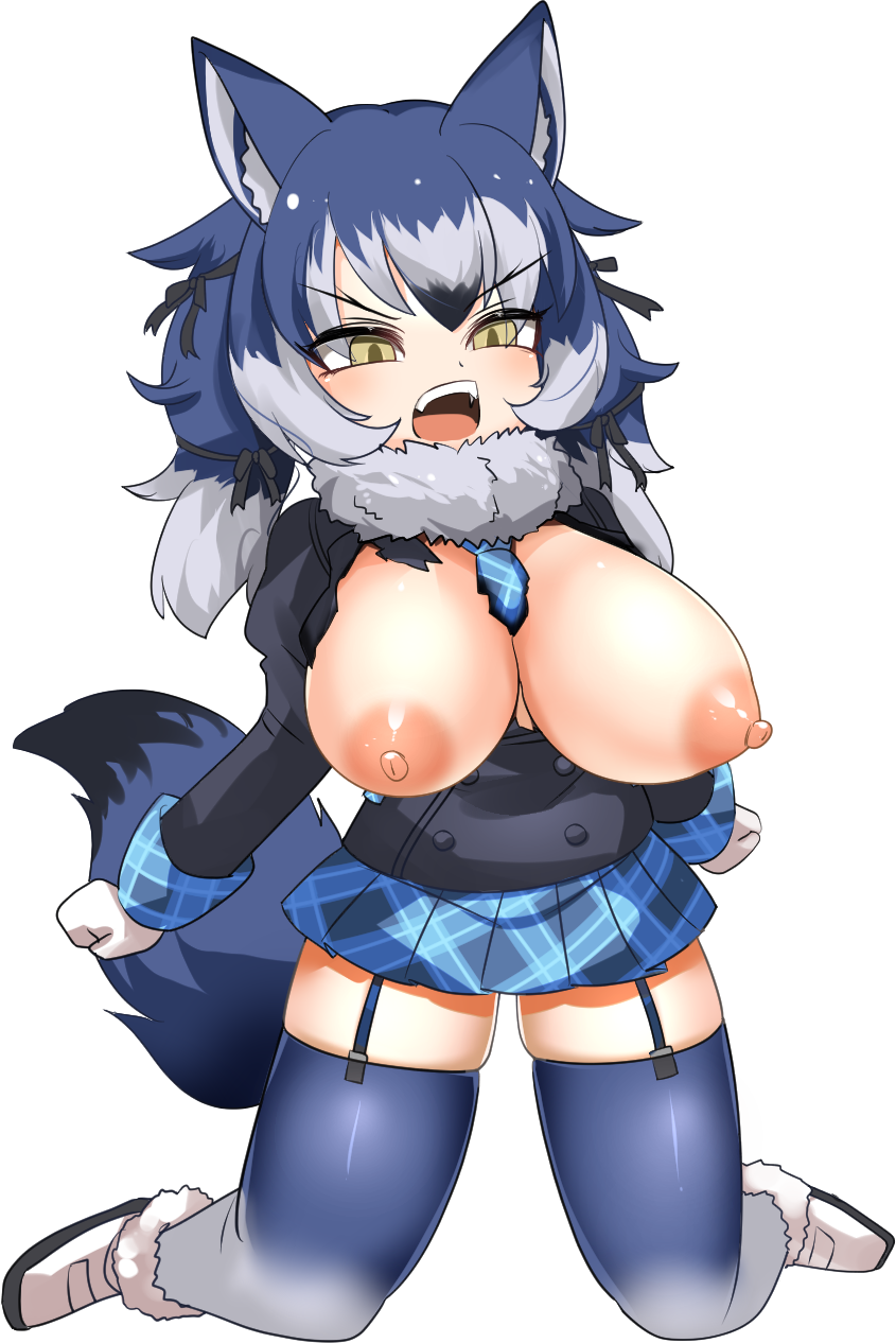Dire Wolf (Kemono Friends) Rule 34 Image