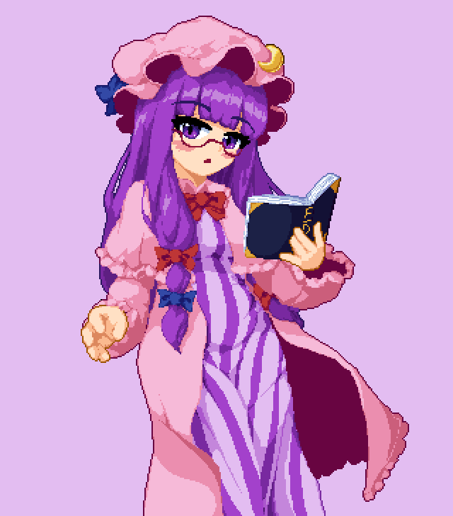Patchouli Knowledge (Touhou) Rule 34 Image