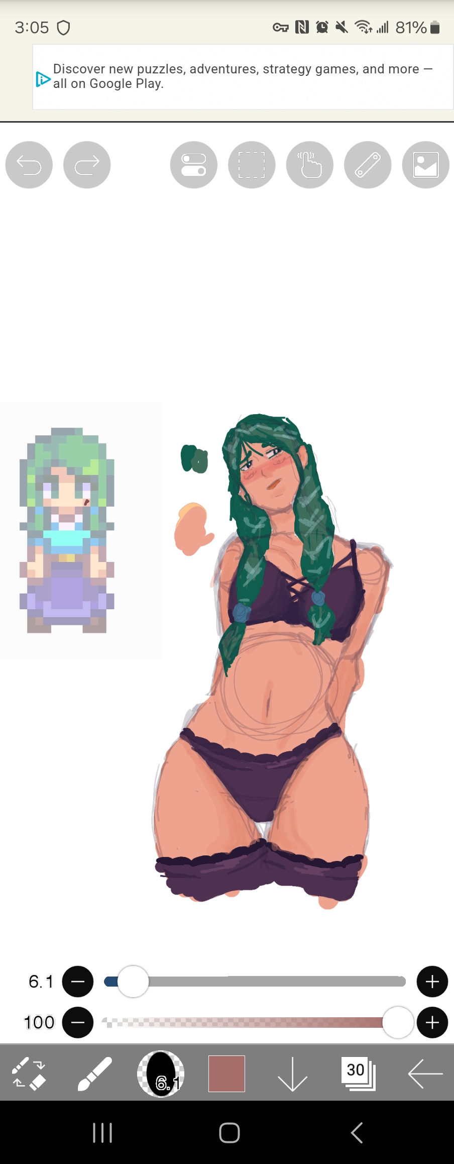 Caroline (Stardew Valley) Rule 34 Image