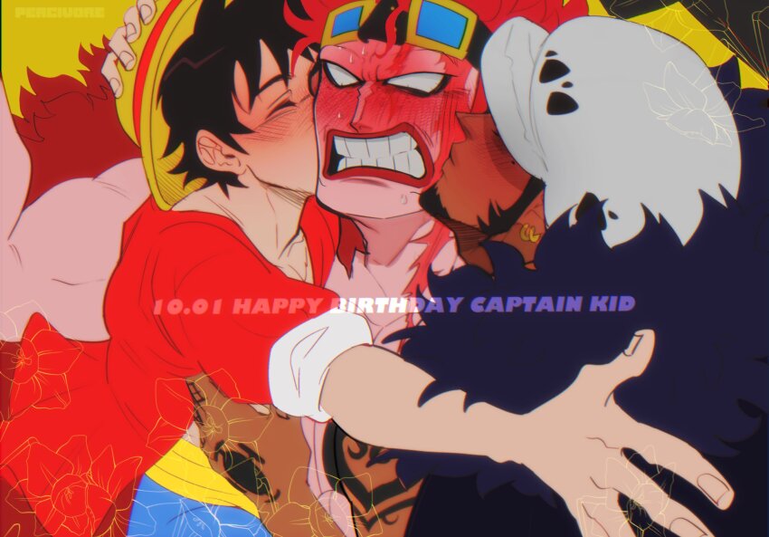 Eustass Kid (Monkey D. Luffy) Rule 34 Image