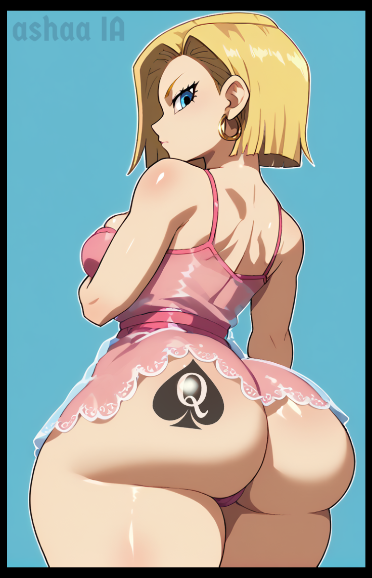 Android 18 (Dragon Ball) Rule 34 Image