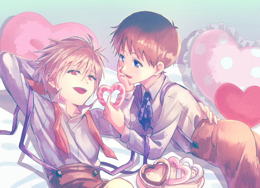 Ikari Shinji (Nagisa Kaworu) Rule 34 Image