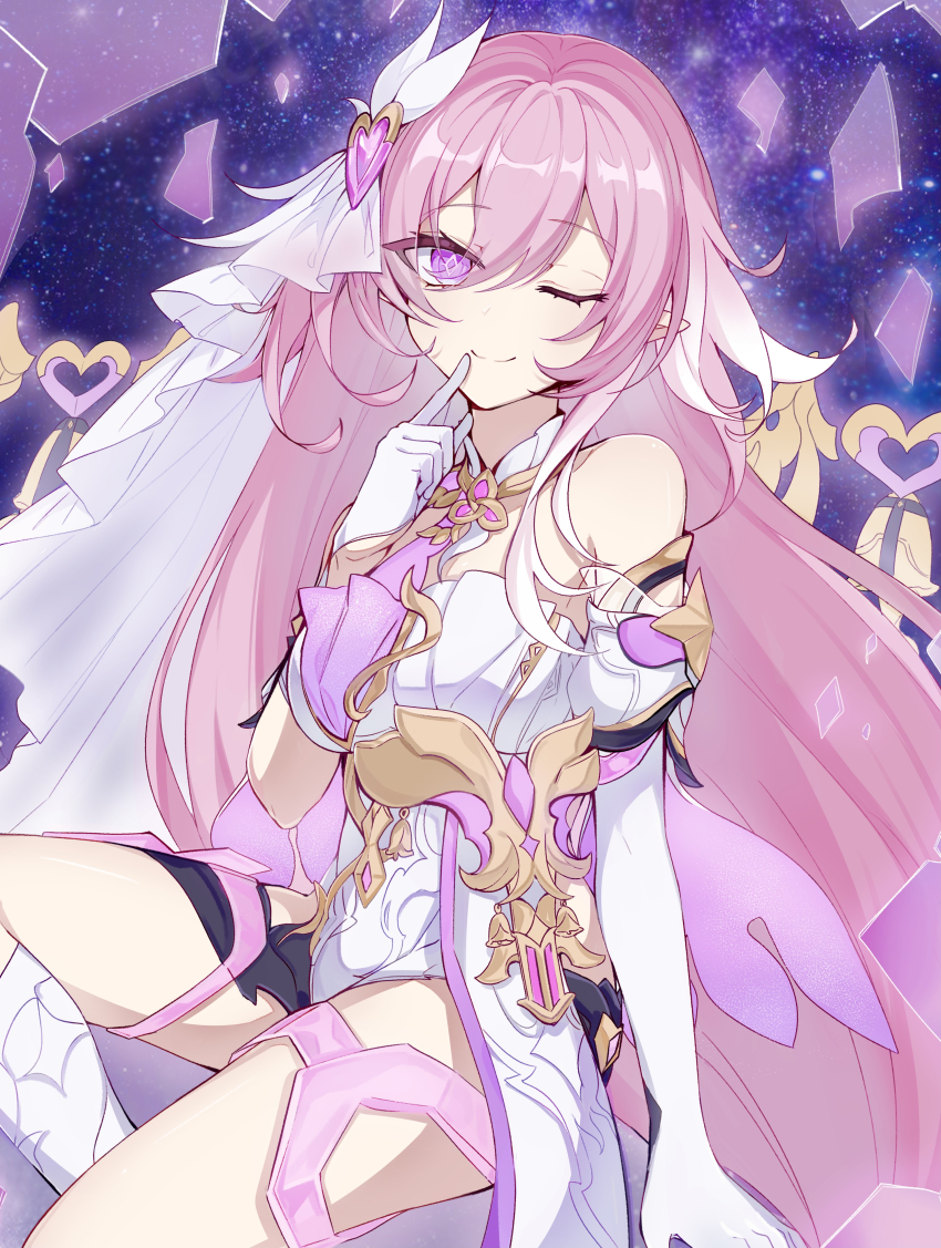 Elysia (Herrscher Of Human: Ego) (Honkai Impact) Rule 34 Image