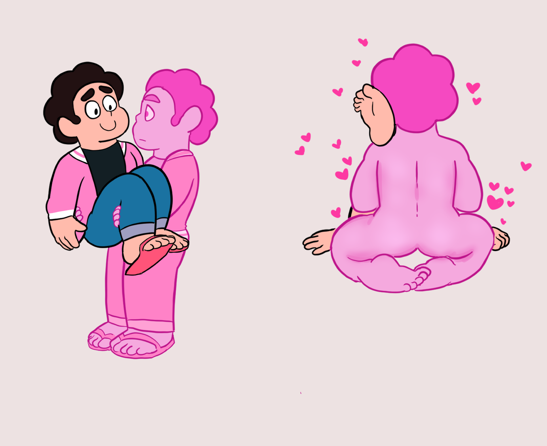 Pink Steven (Steven Universe) Rule 34 Image