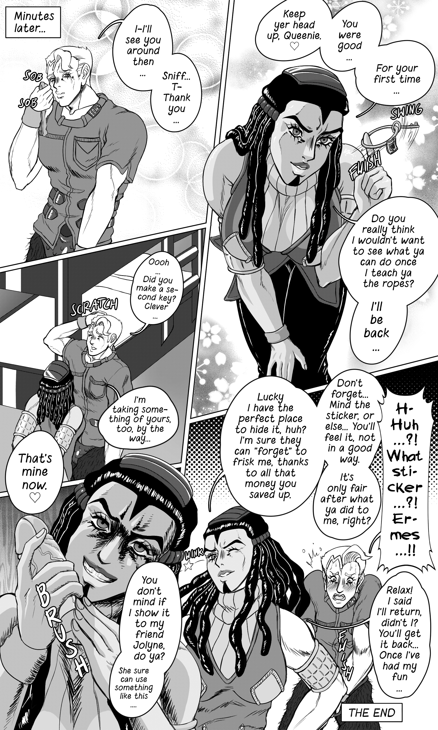 Ermes Costello (Jojo'S Bizarre Adventure) Rule 34 Image