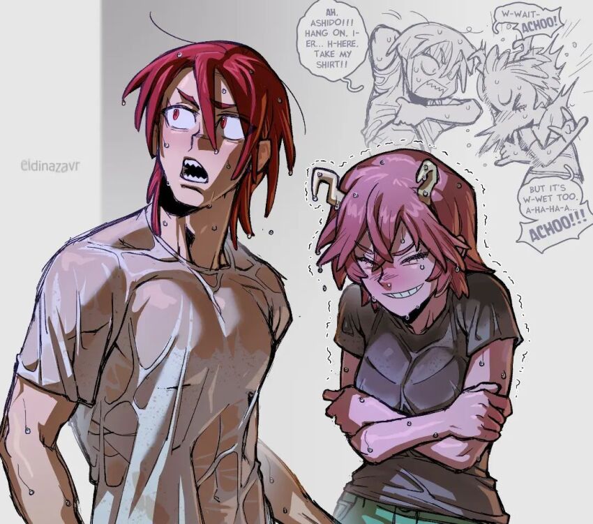 Ashido Mina (Boku No Hero Academia) Rule 34 Image