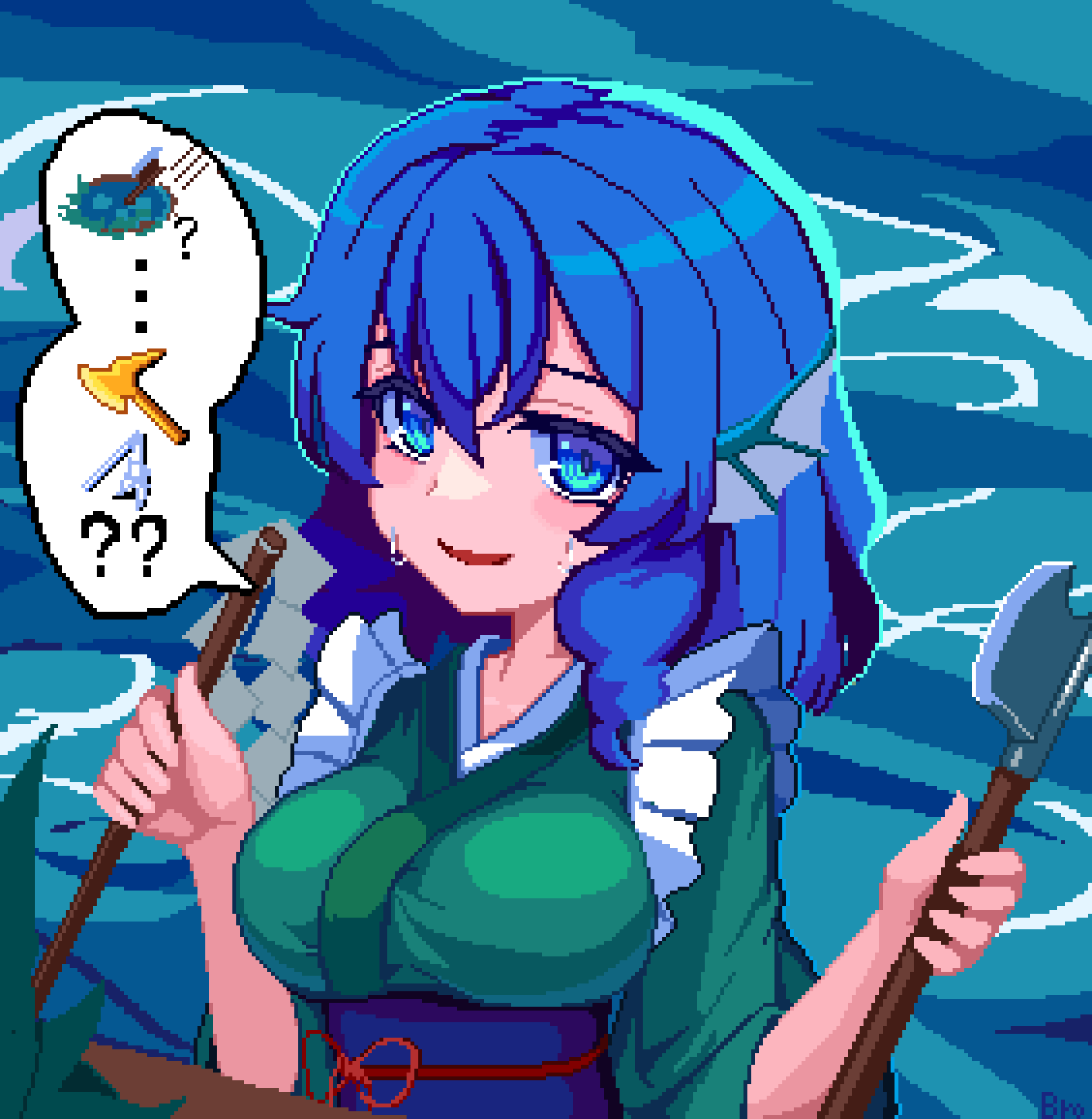 Wakasagihime (Touhou) Rule 34 Image
