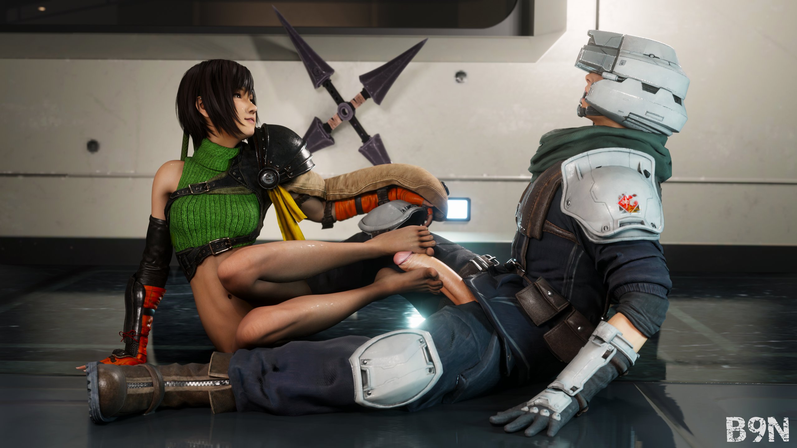 Yuffie Kisaragi (Final Fantasy) Rule 34 Image