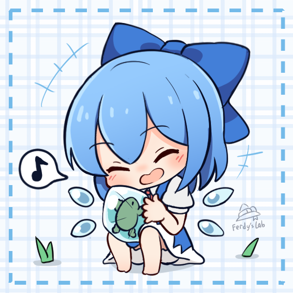 Cirno (Touhou) Rule 34 Image
