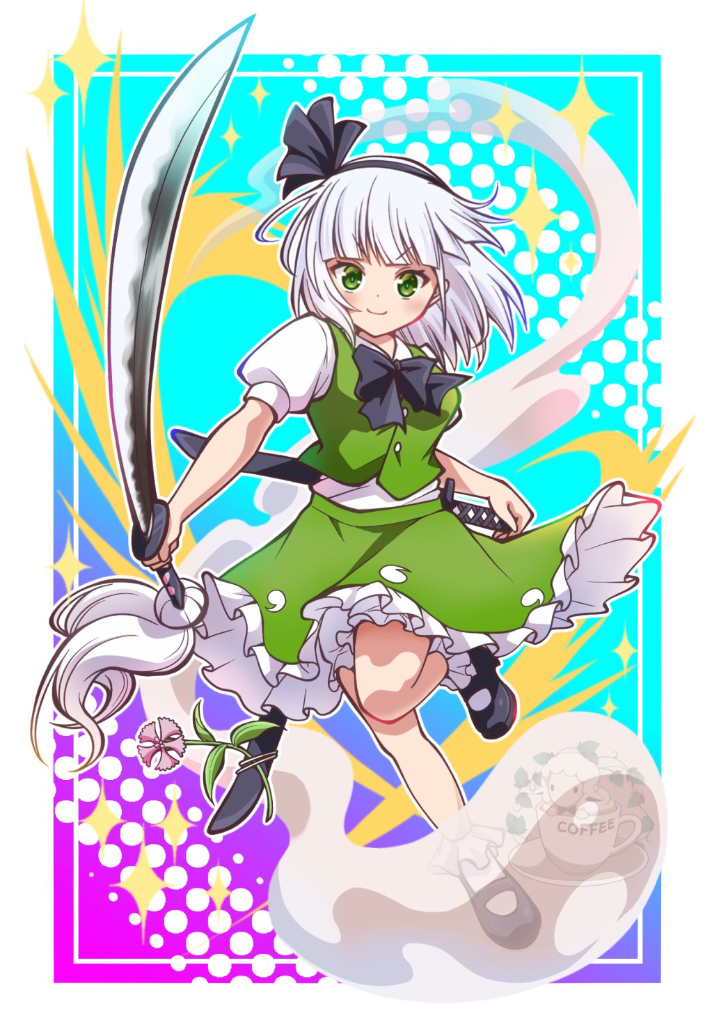 Konpaku Youmu (Touhou) Rule 34 Image