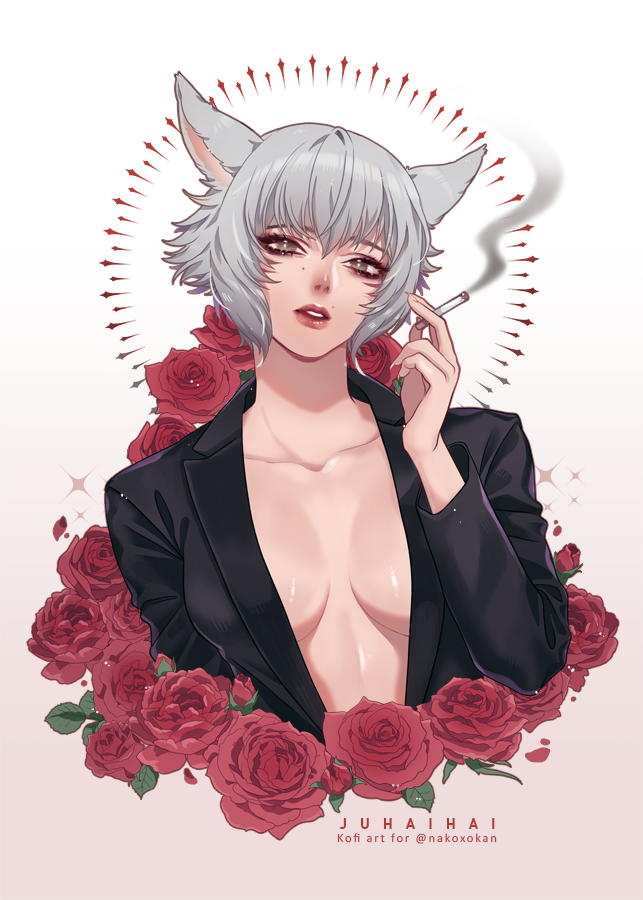 Miqo'Te (Final Fantasy) Rule 34 Image