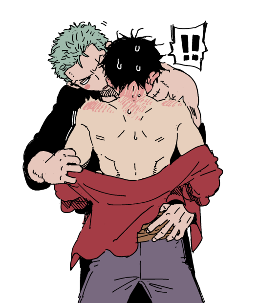 Roronoa Zoro (Monkey D. Luffy) Rule 34 Image