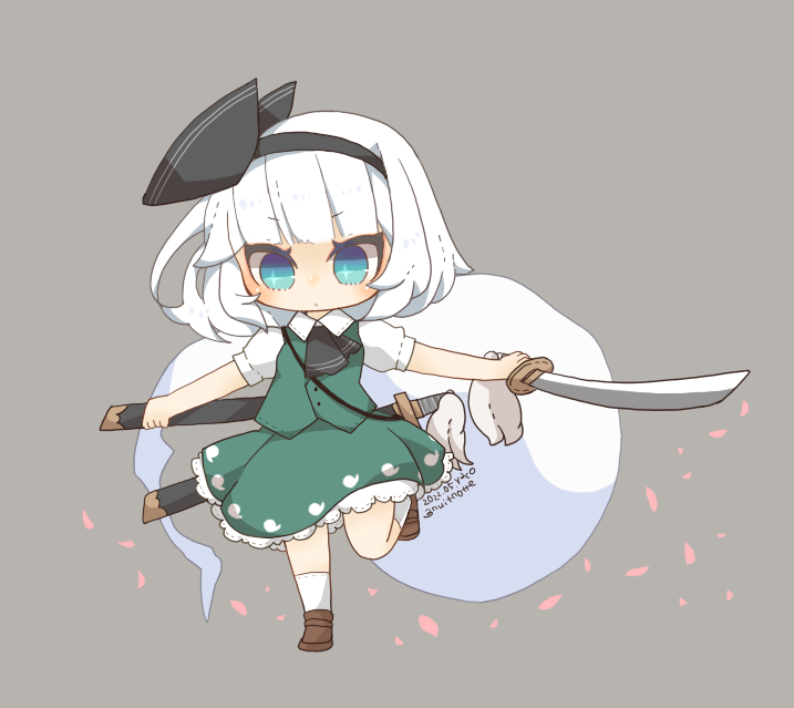 Konpaku Youmu (Touhou) Rule 34 Image