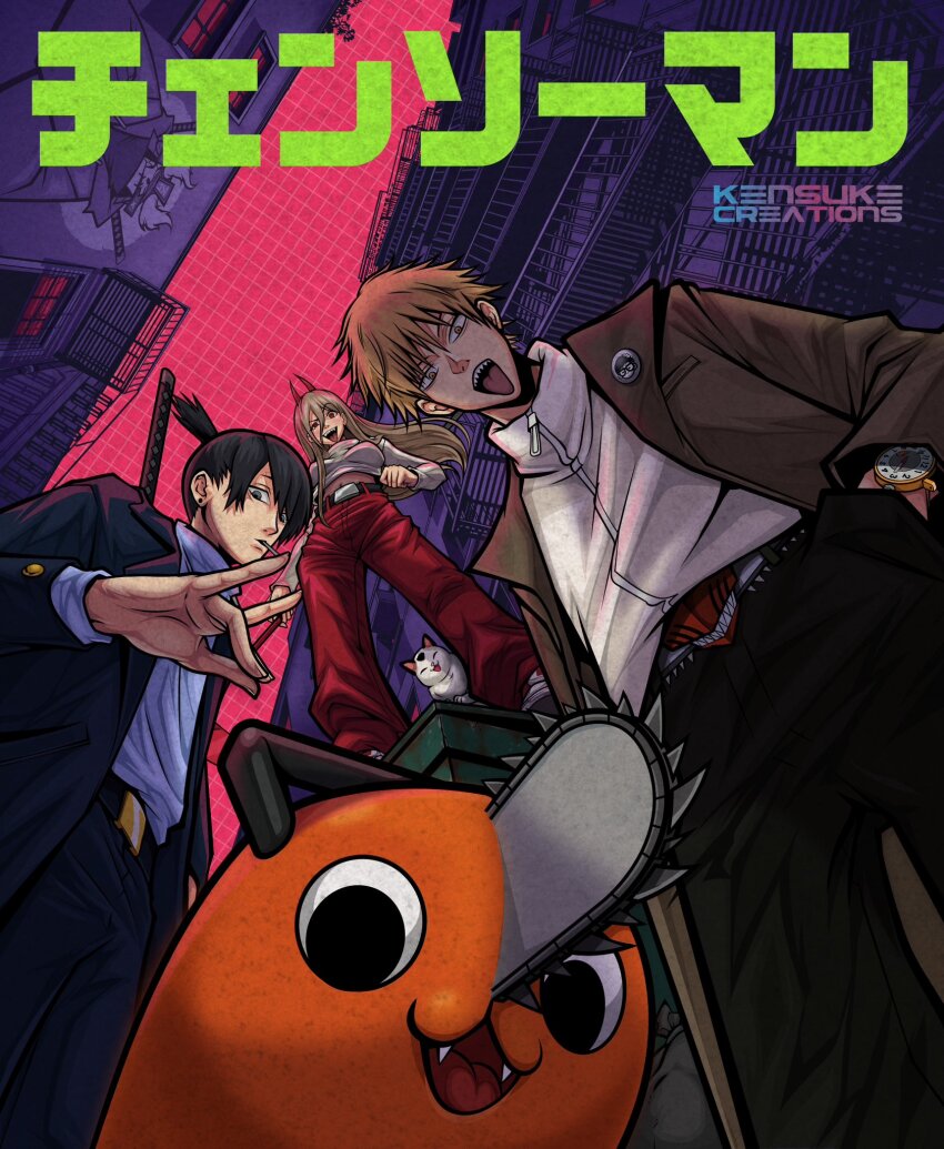 Denji (Chainsaw Man) Rule 34 Image