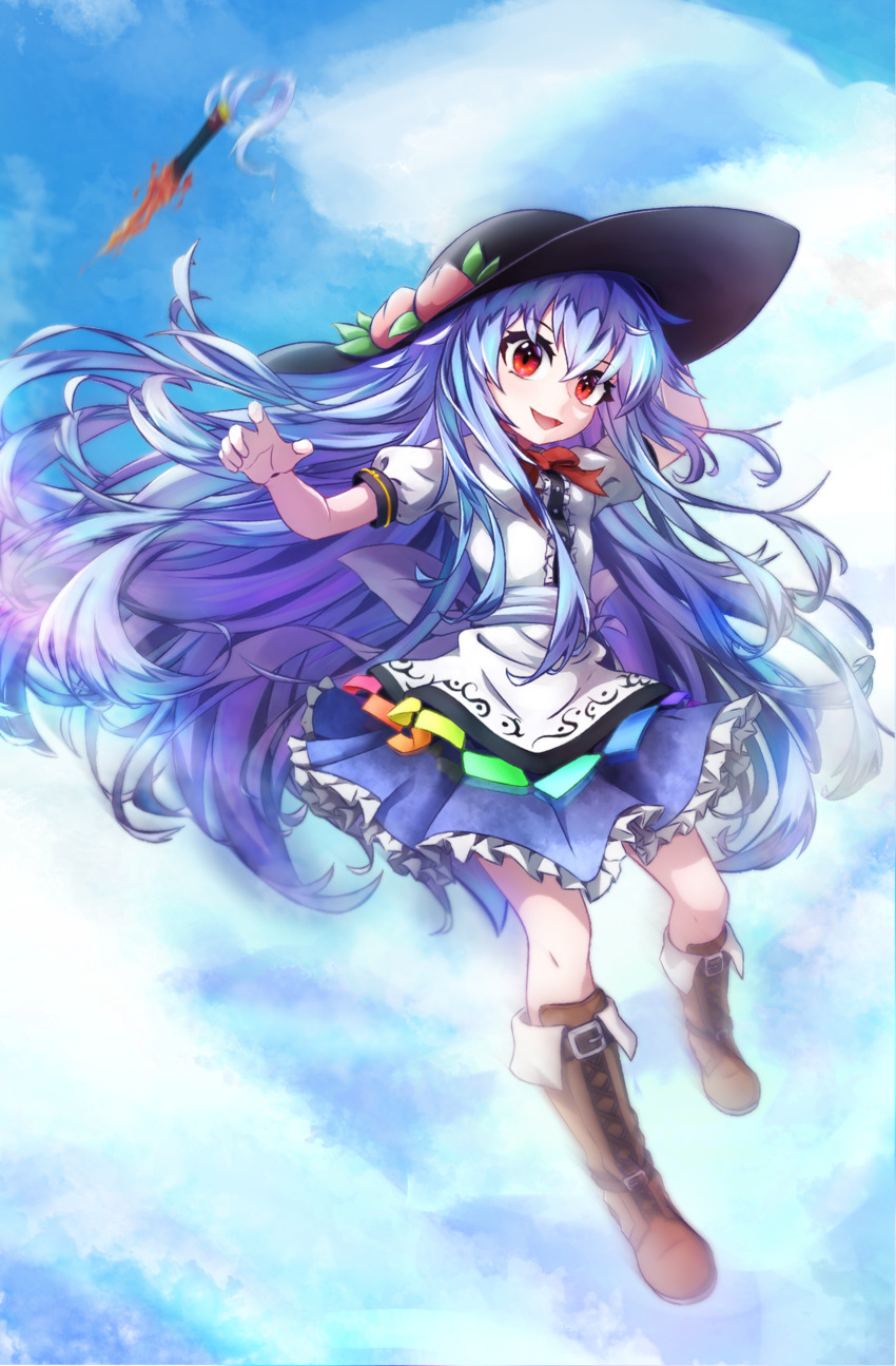 Hinanawi Tenshi (Touhou) Rule 34 Image