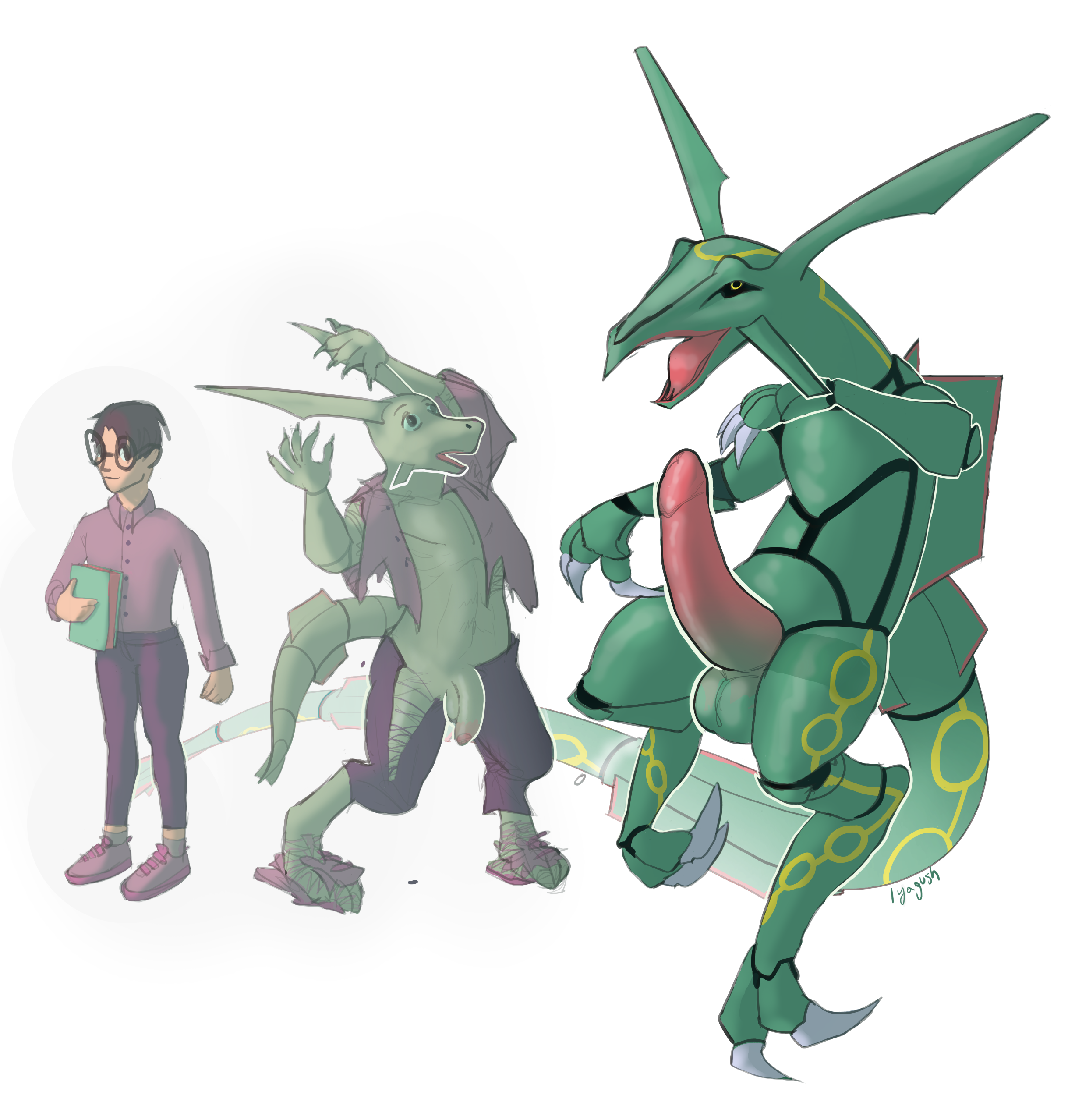 Rayquaza (Pokemon) Rule 34 Image