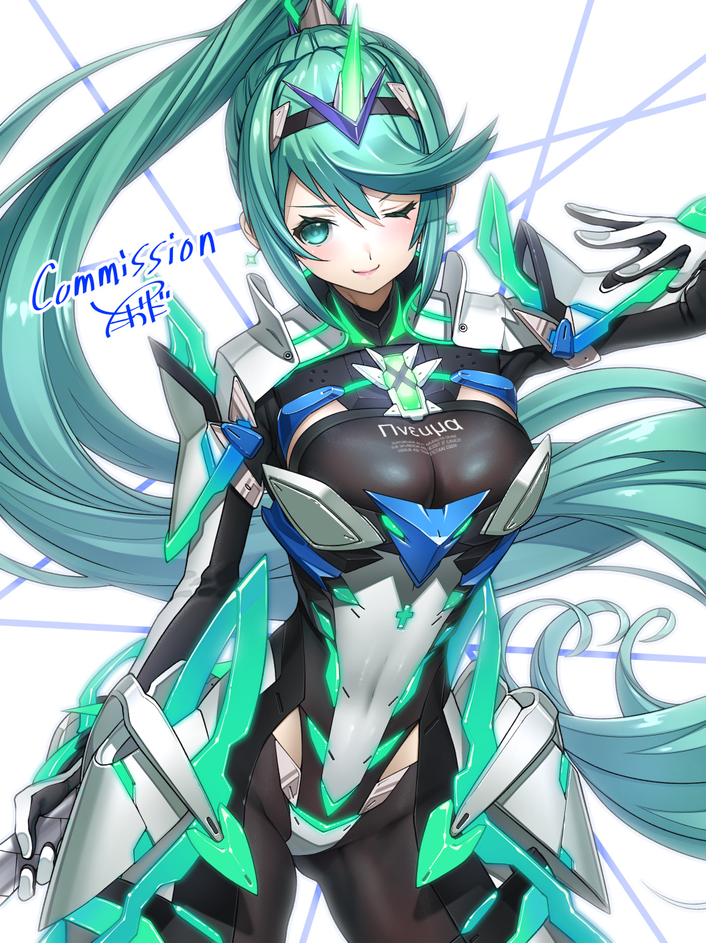 Pneuma (Xenoblade) Rule 34 Image