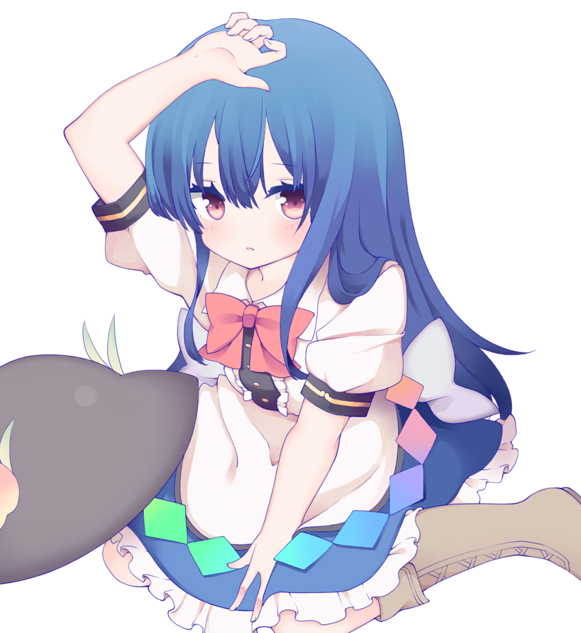 Hinanawi Tenshi (Touhou) Rule 34 Image