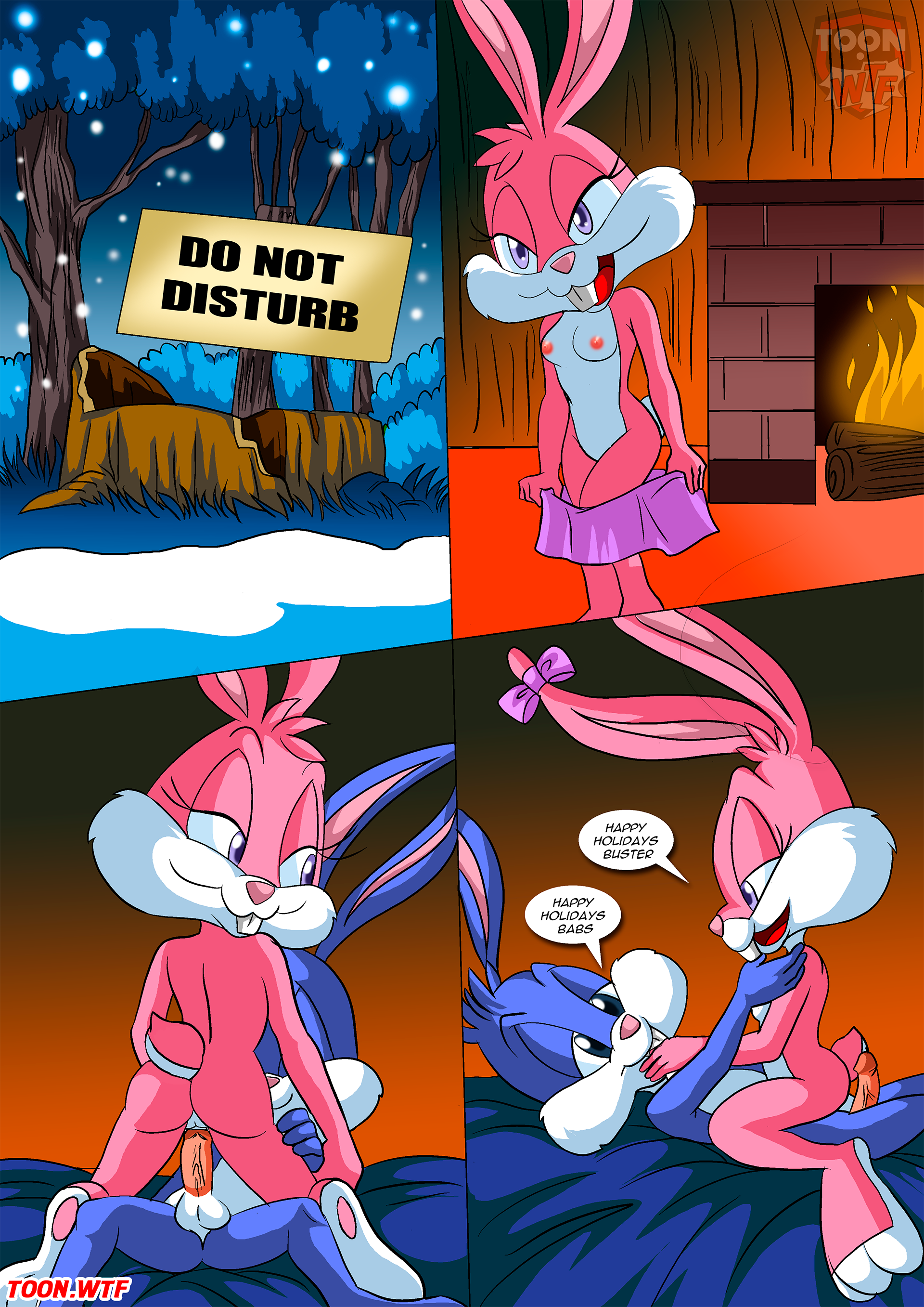 Babs Bunny (Tiny Toon Adventures) Rule 34 Image