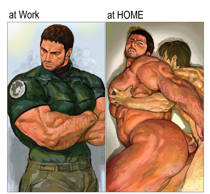 Chris Redfield (Resident Evil) Rule 34 Image