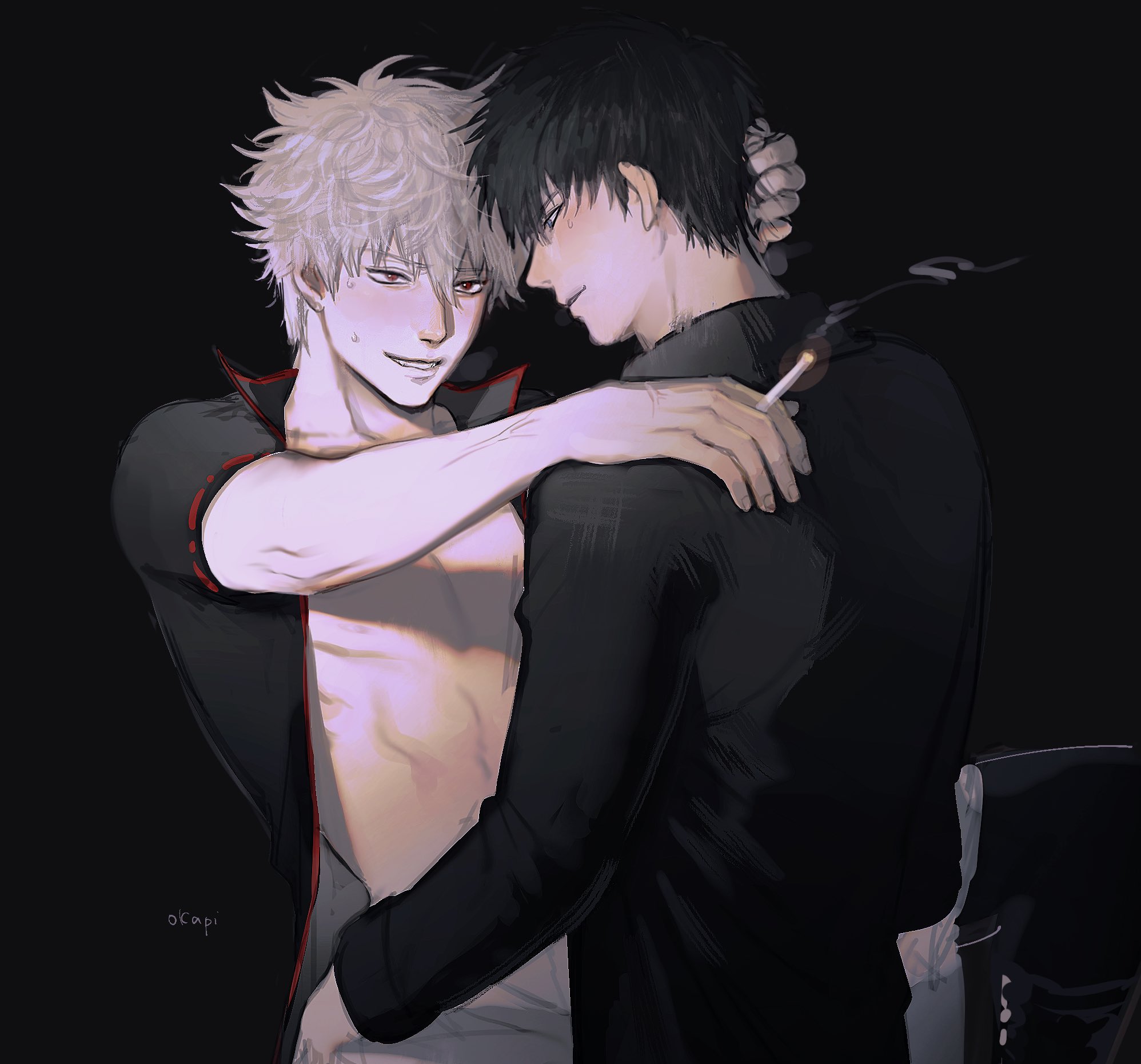 Gintoki Sakata (Gintama) Rule 34 Image