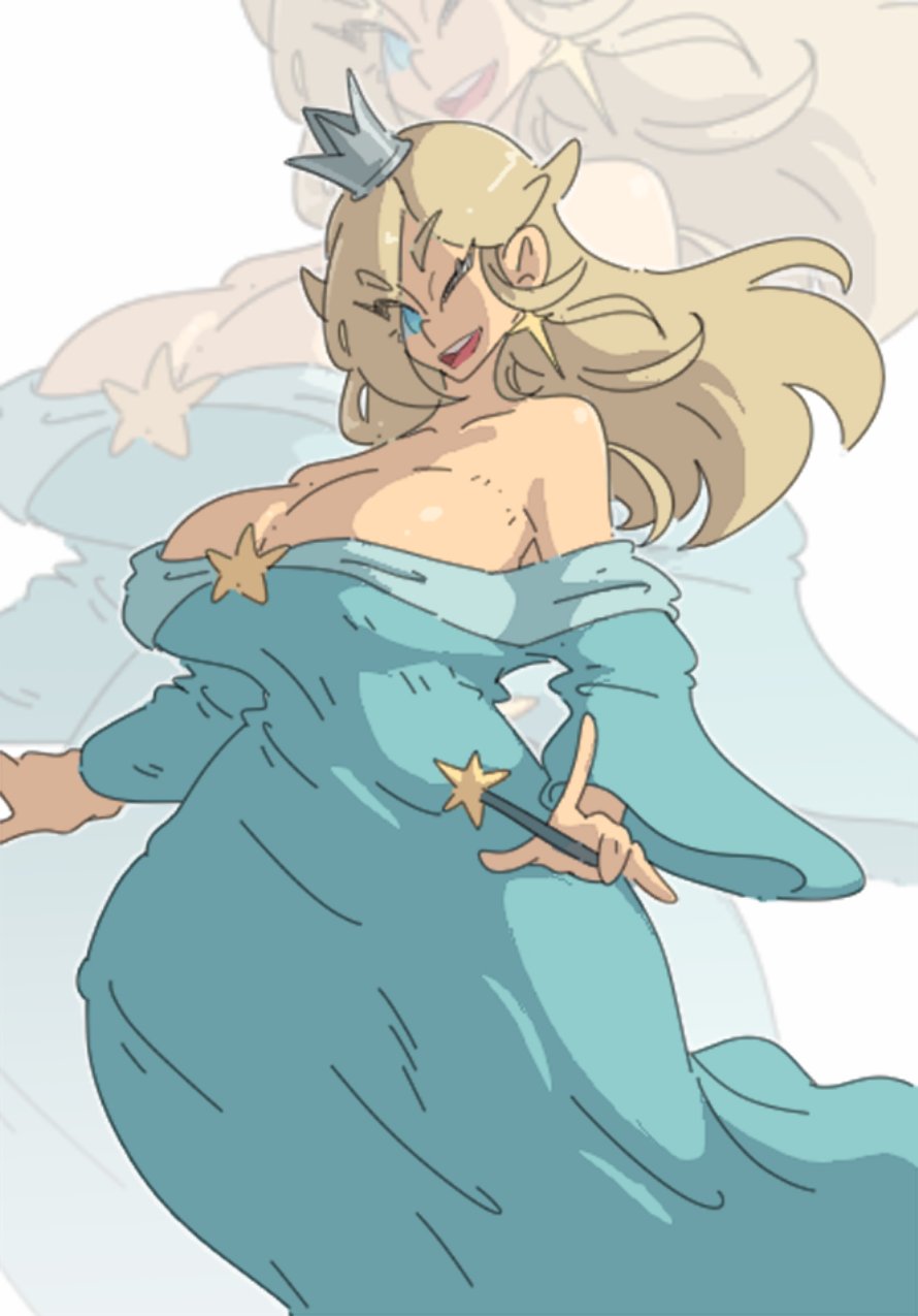 Princess Rosalina (Mario (Series)) Rule 34 Image