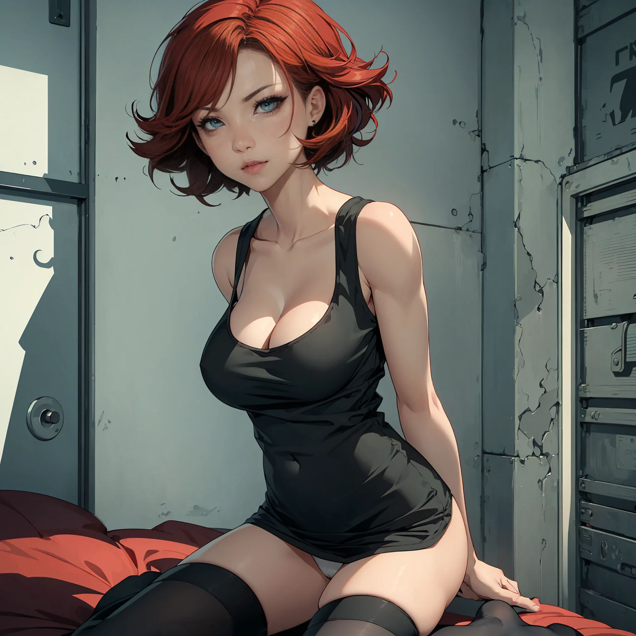 Meryl Silverburgh (Metal Gear) Rule 34 Image