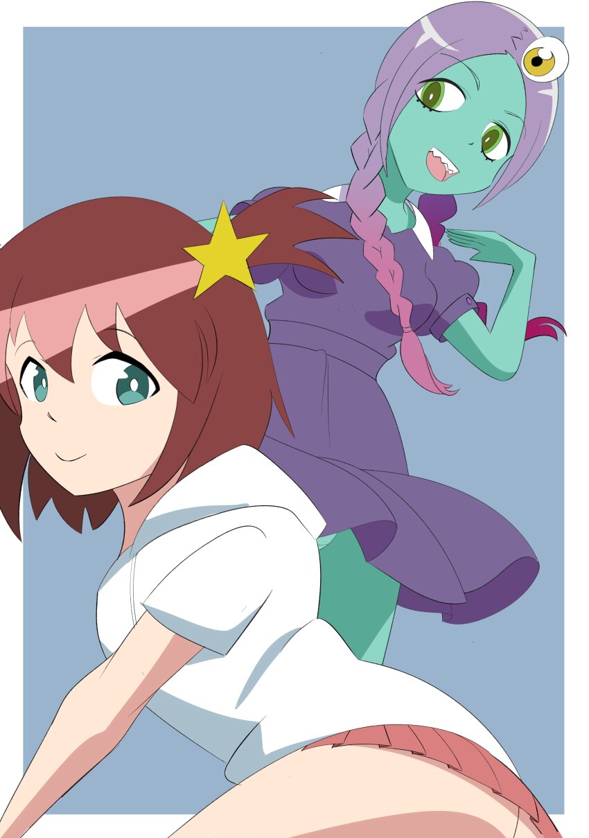 Midori (Uchuu Patrol Luluco) Rule 34 Image