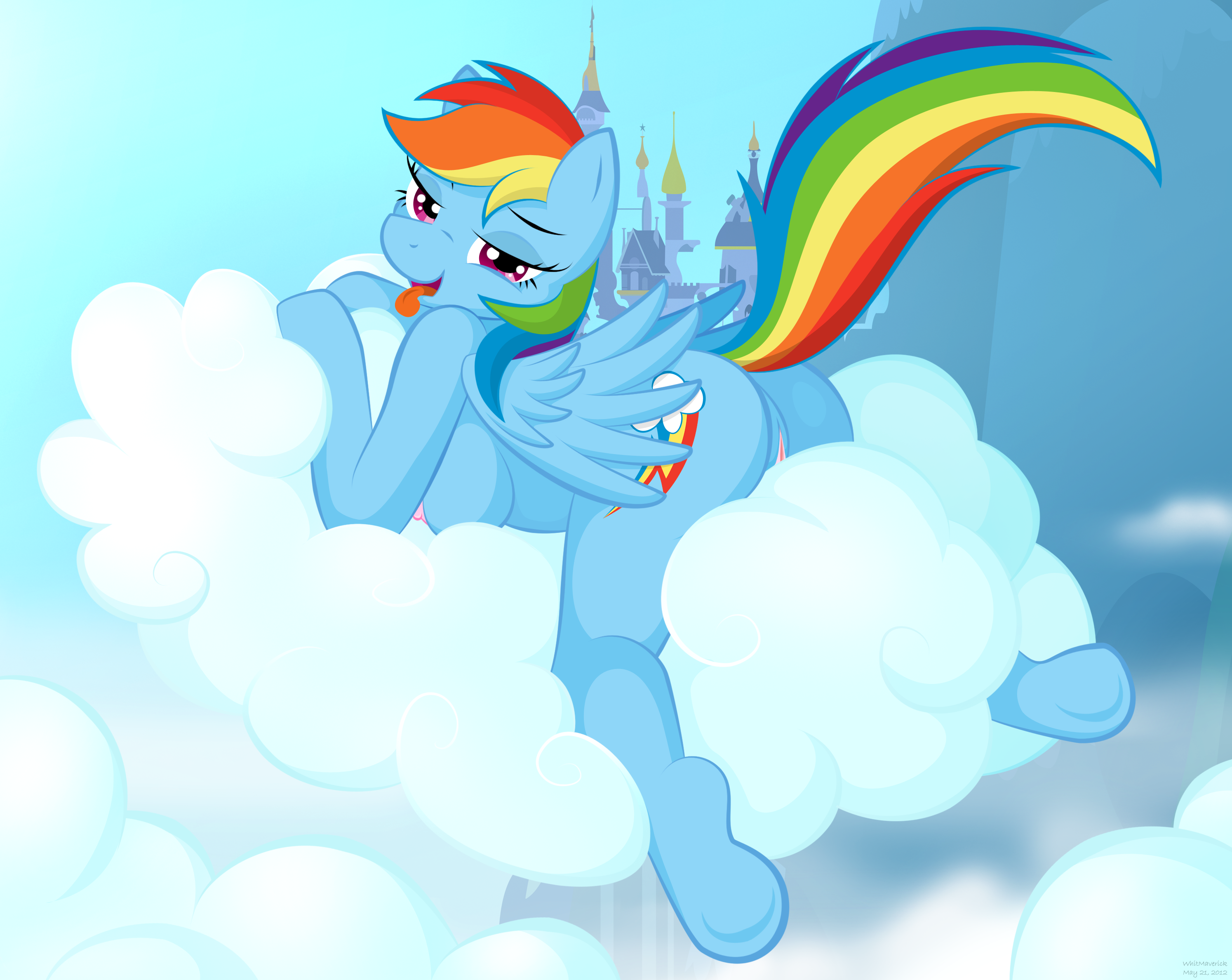 Rainbow Dash (Mlp) Rule 34 Image