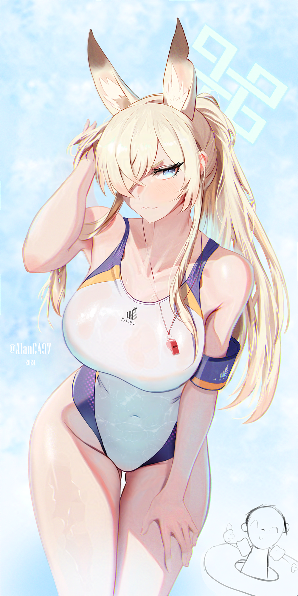 Doodle Sensei (Blue Archive) Rule 34 Image