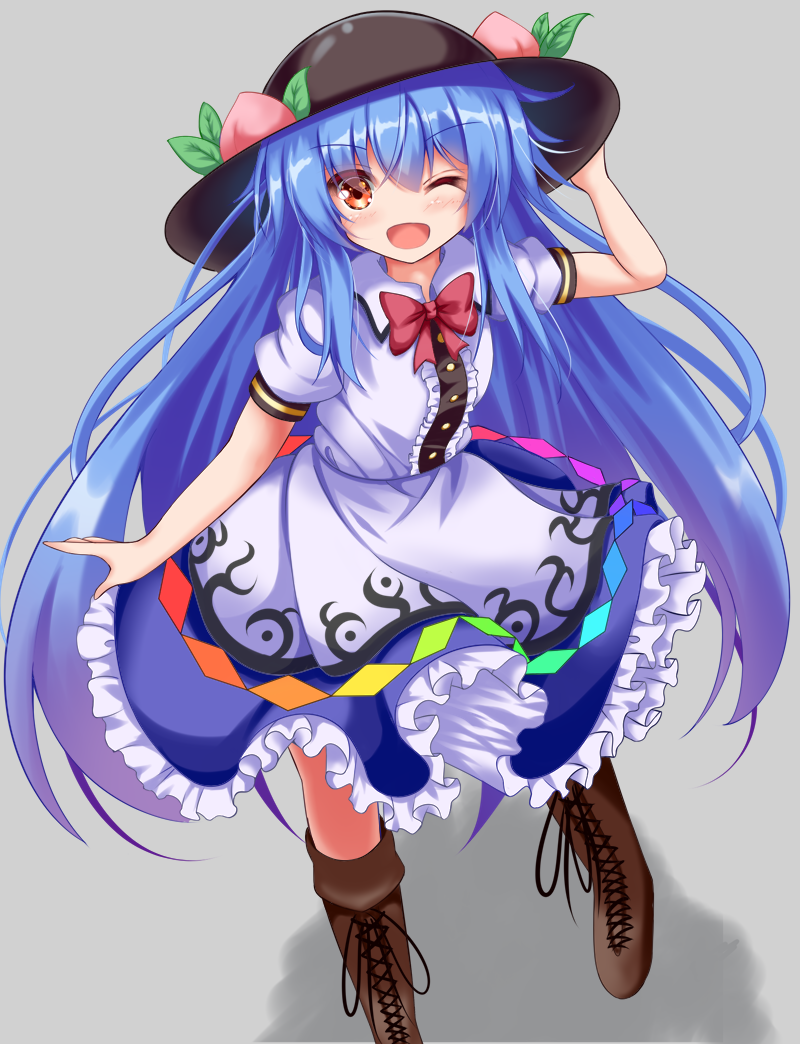 Hinanawi Tenshi (Scarlet Weather Rhapsody) Rule 34 Image