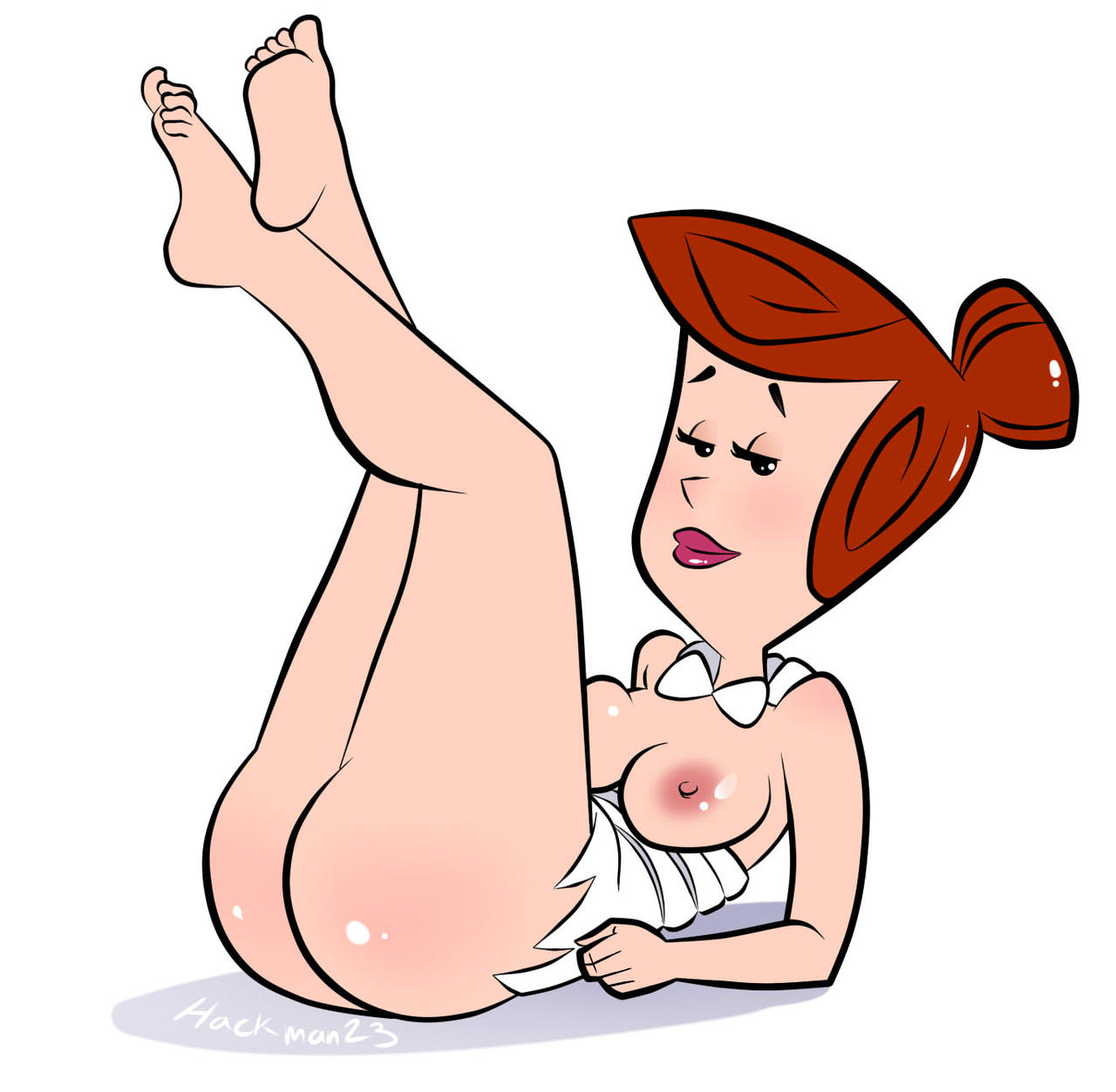 Wilma Flintstone (Hanna-Barbera) Rule 34 Image