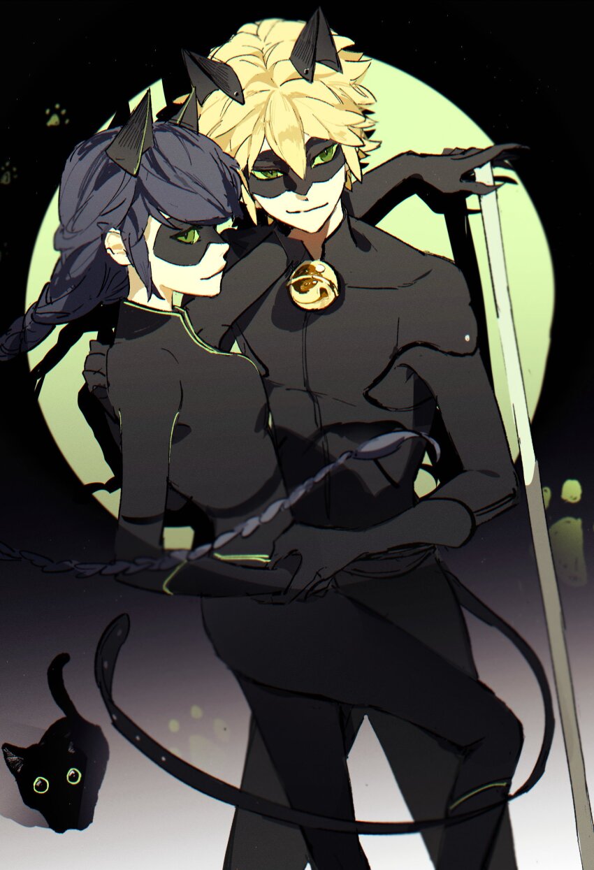 Adrien Agreste (Lady Noir) Rule 34 Image