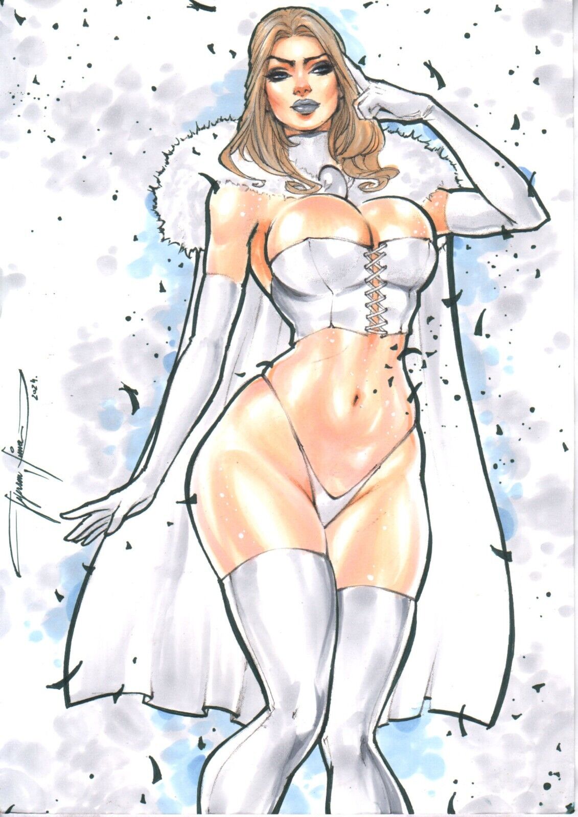 Emma Frost (Marvel) Rule 34 Image