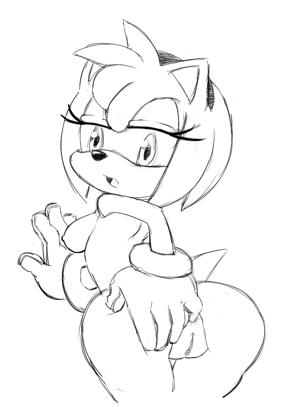 Amy Rose (Sega) Rule 34 Image