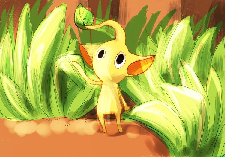 Yellow Pikmin (Nintendo) Rule 34 Image