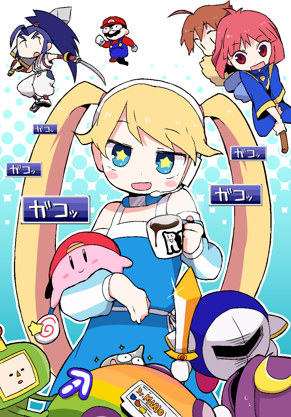 Kirby (Brave Fencer Musashiden) Rule 34 Image