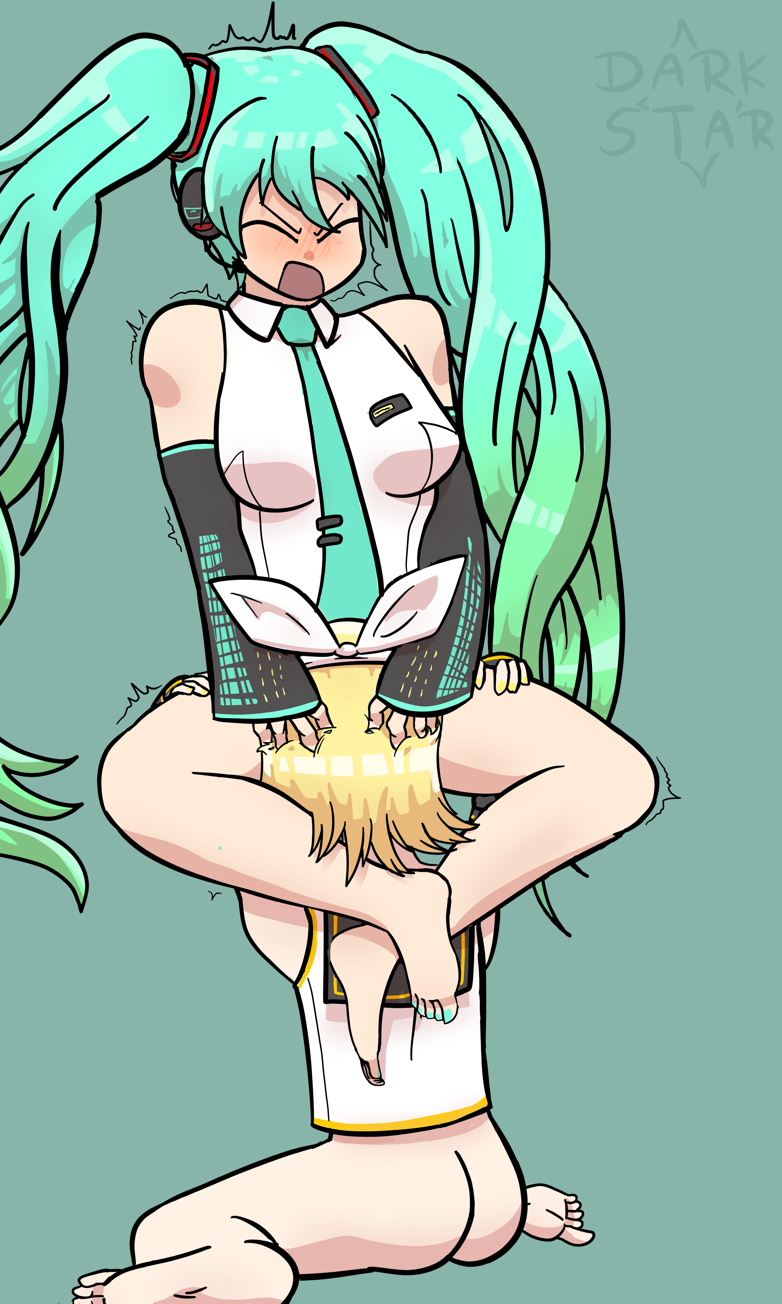 Hatsune Miku (Vocaloid) Rule 34 Image