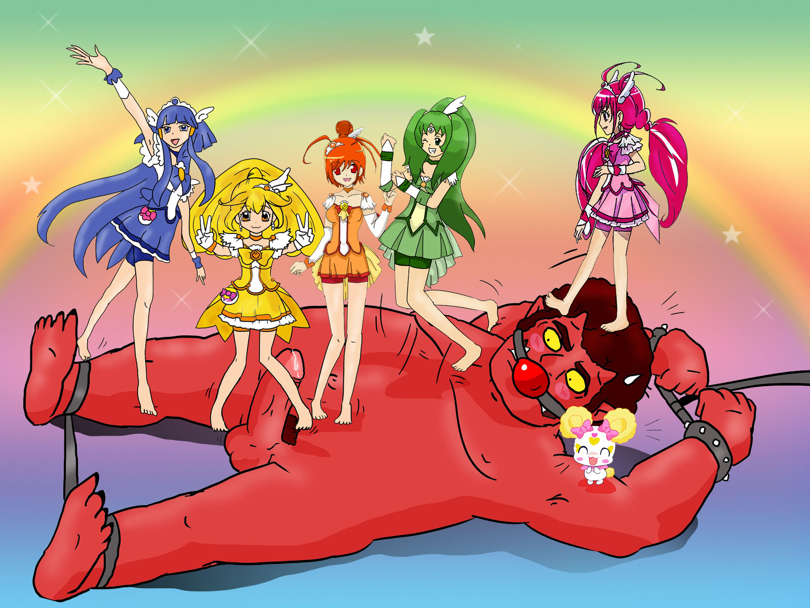 Akaoni (Pretty Cure) Rule 34 Image