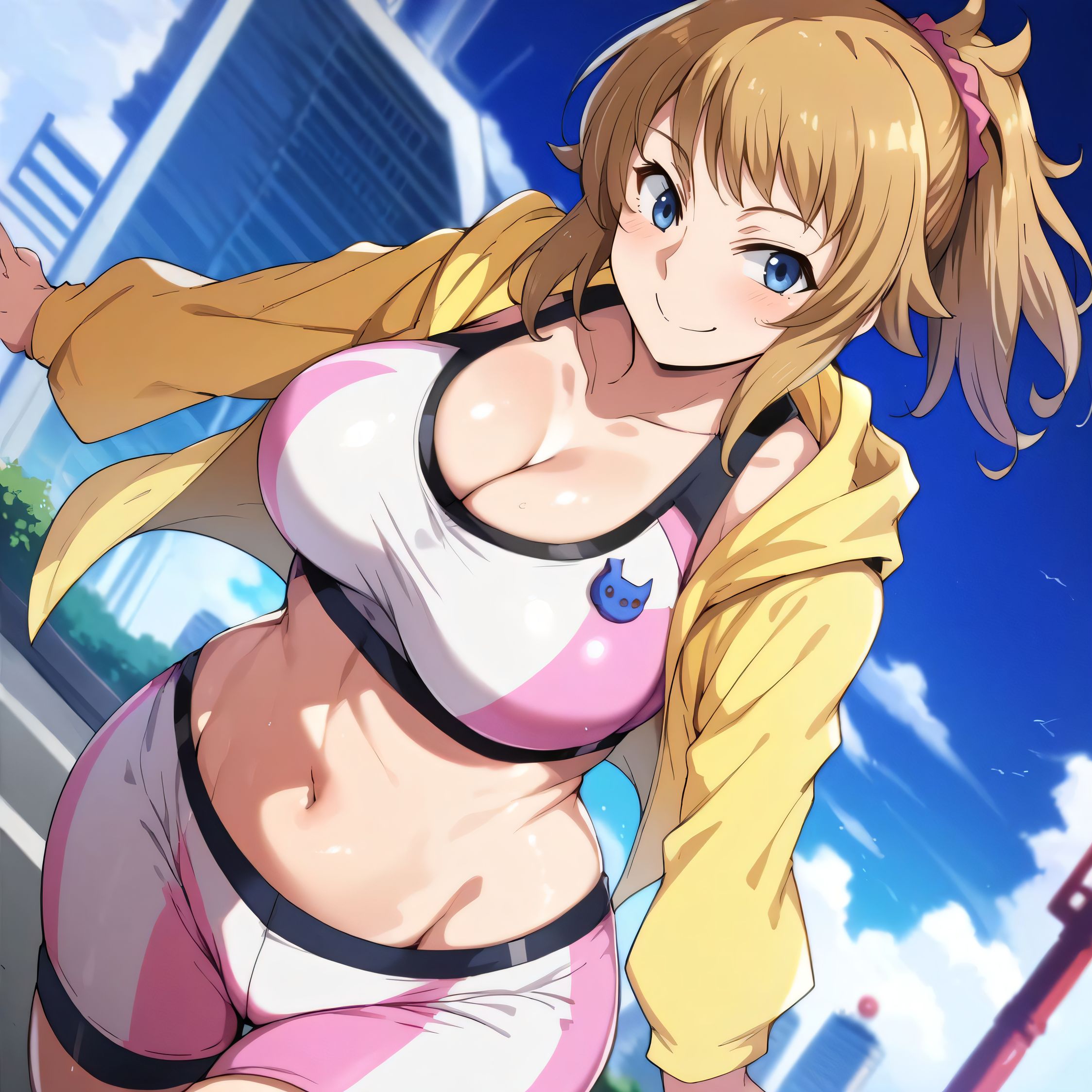 Hoshino Fumina (Gundam Build Fighters) Rule 34 Image