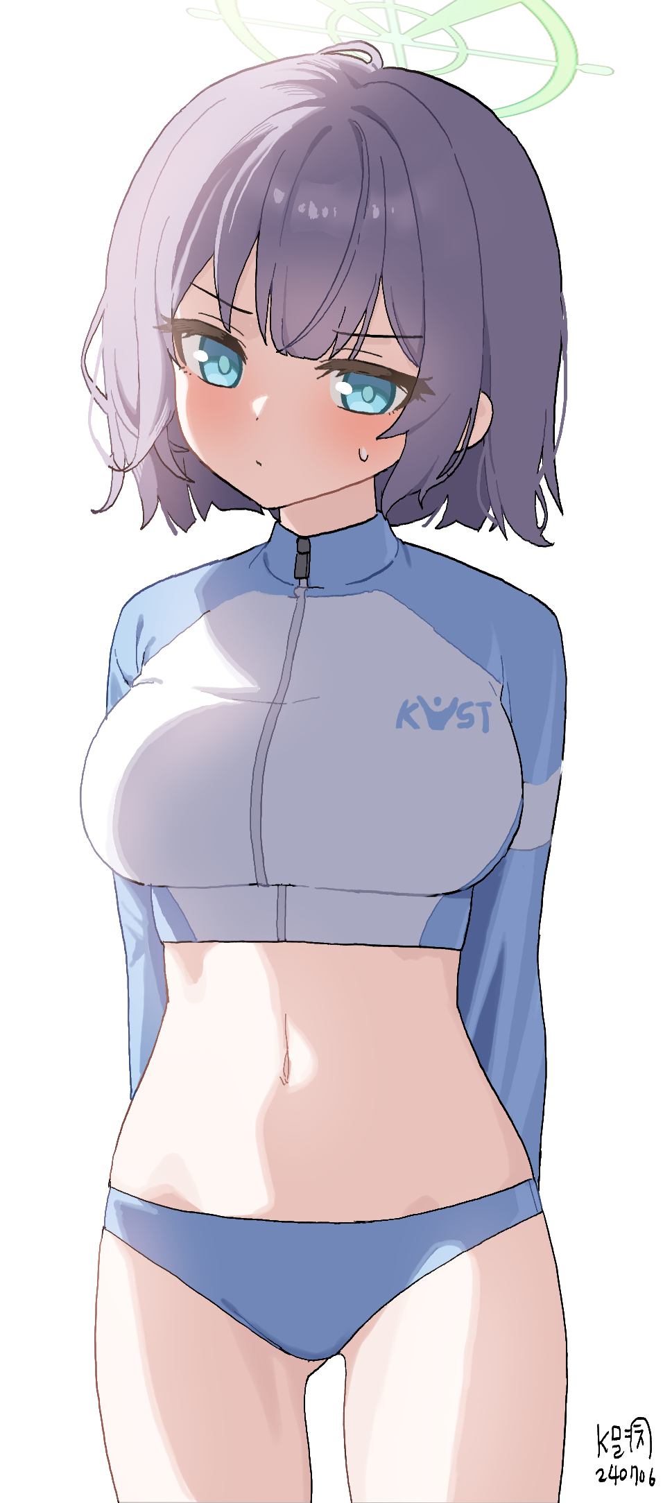 Saki (Blue Archive) Rule 34 Image