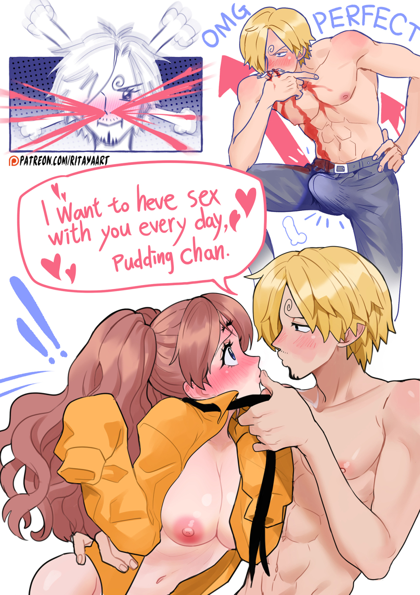 Charlotte Pudding (One Piece) Rule 34 Image